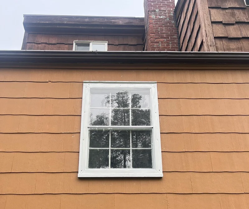 White plains single pane double hung window